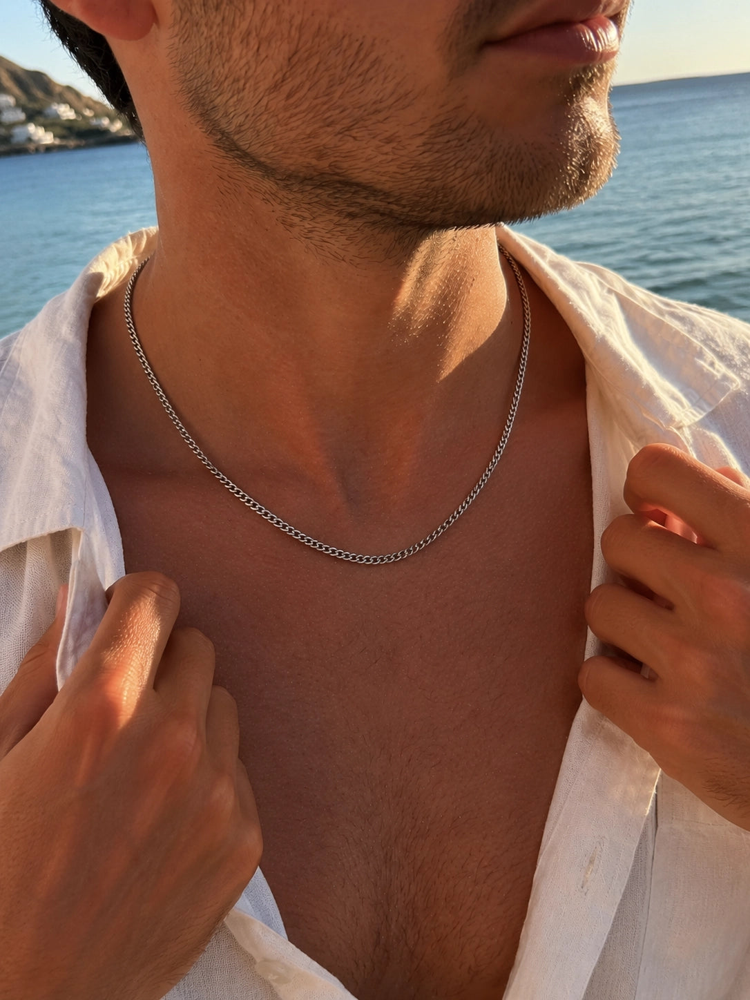 CUBAN CHAIN 3MM | Argent