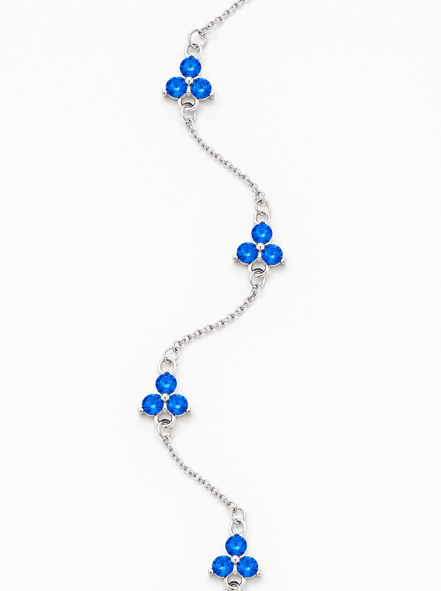 FLOWER BRACELET - BLEU