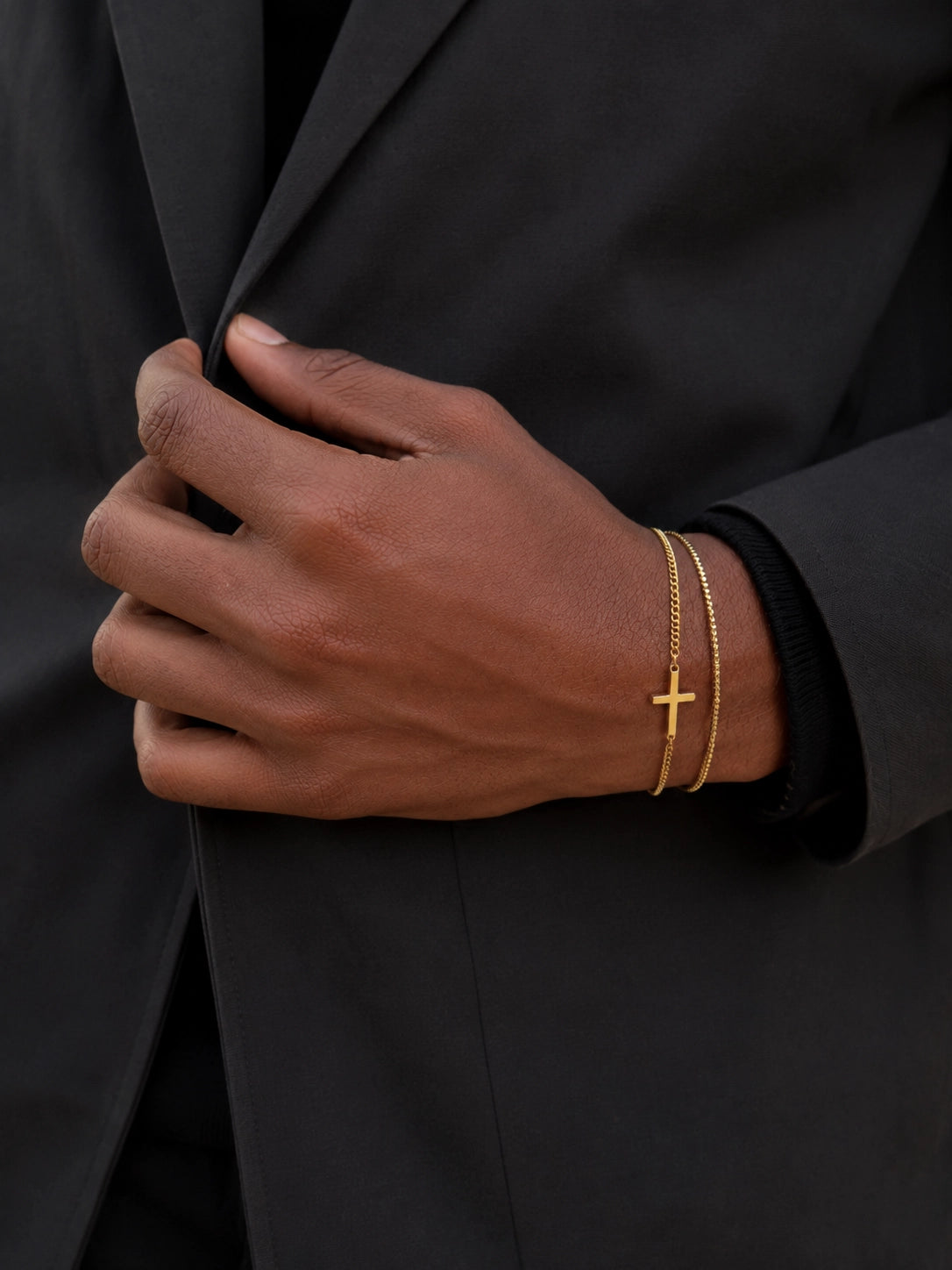 CROSS BRACELET - OR