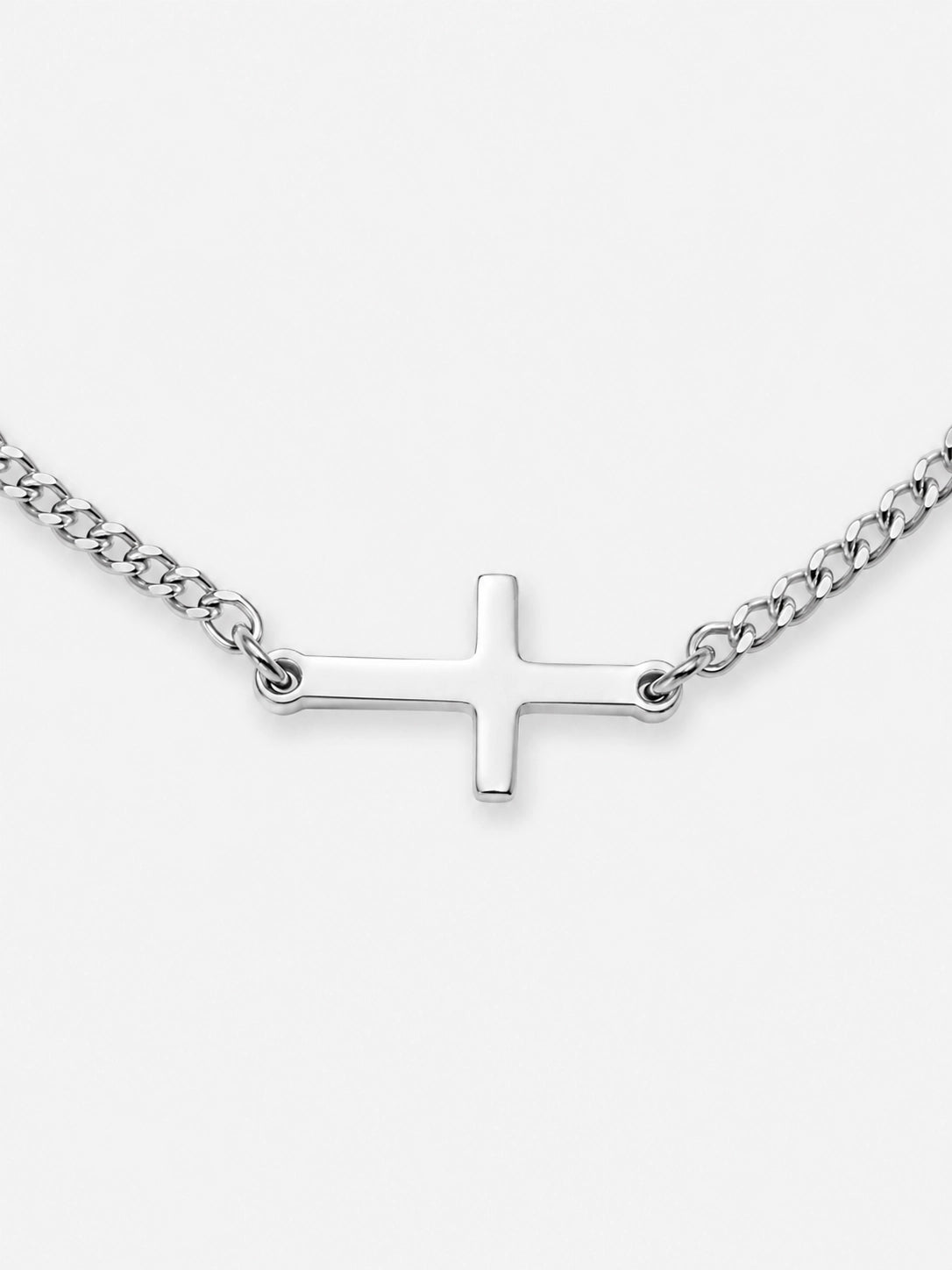 CROSS BRACELET ARGENT