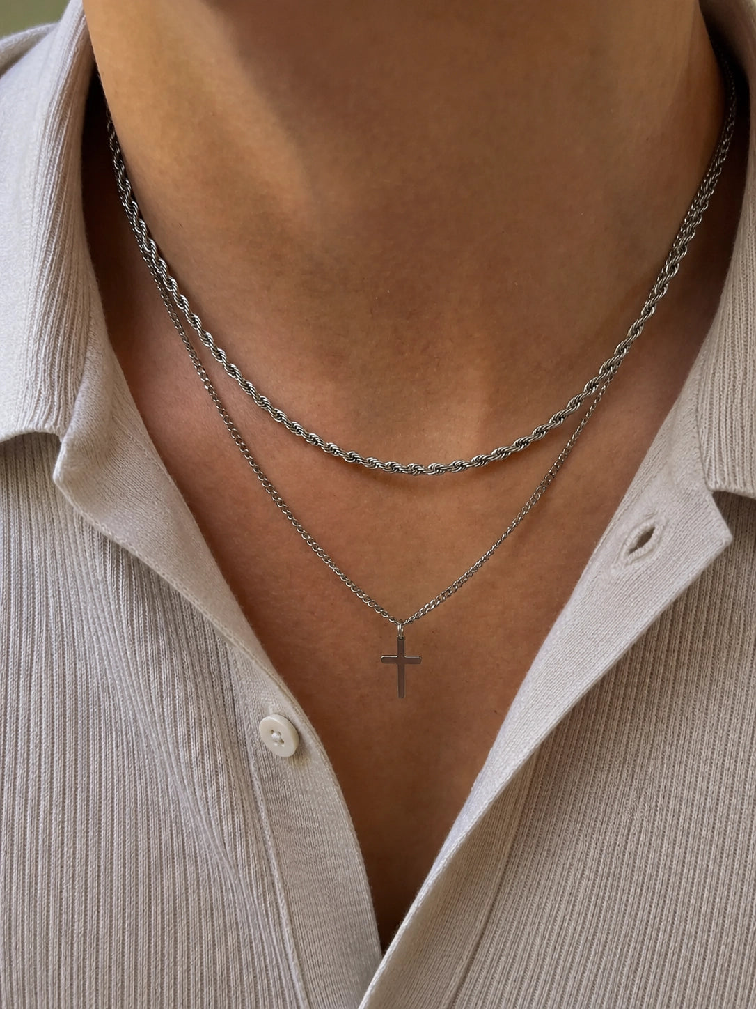 CROSS CHAIN - ARGENT